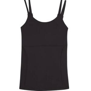UNIVERSAL STANDARD Game Next To Naked Black Tank Top Wicking Sporty Sz XS - NWT